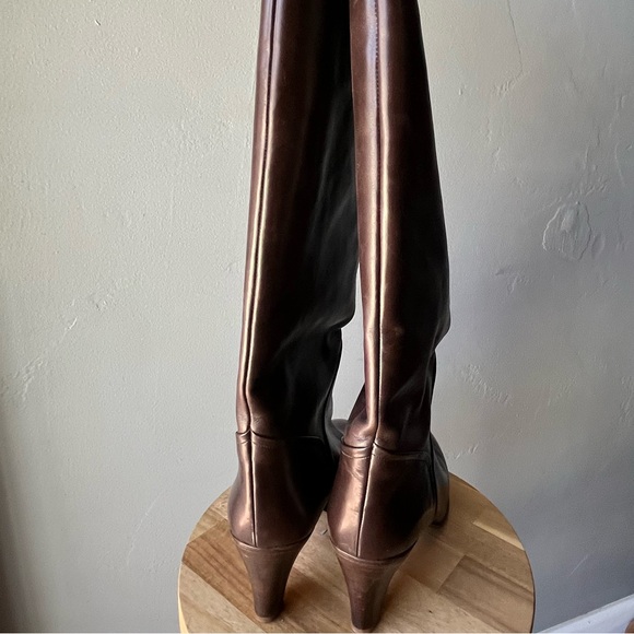 Russell & Bromley Brown Leather Boots ~ Size 40 or 9.5/10 - Picture 8 of 14